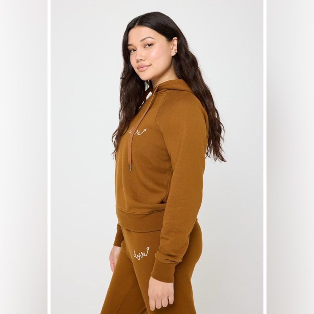 🧘‍♀️ Spiritual Gangster Love Script Harper Hoodie – Dune – Size Large NWT - Picture 5 of 11